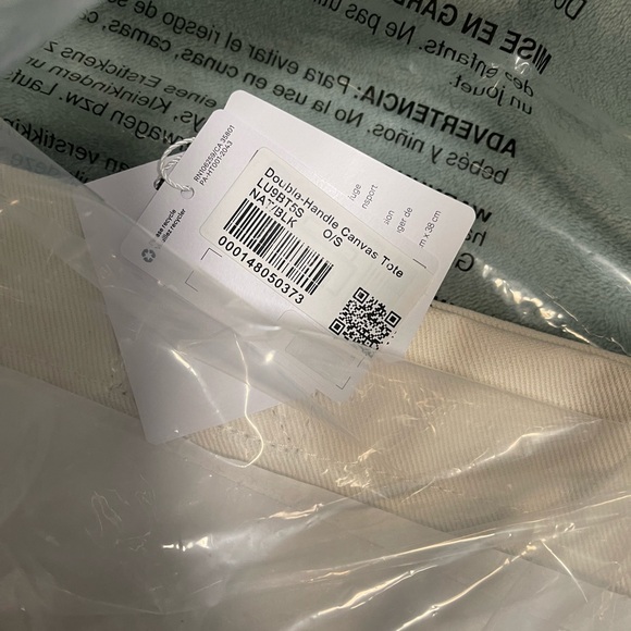 New lululemon Cream Tote Bag - Picture 3 of 3